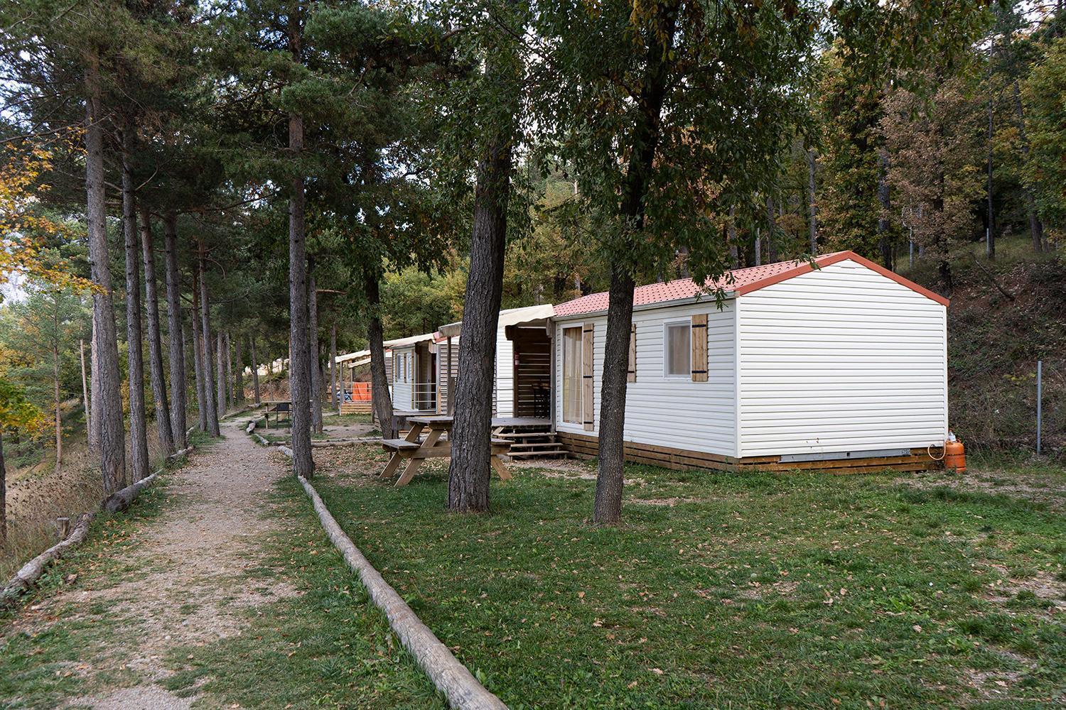 Bungalows Del Camping Pedraforca Сальдес Номер фото